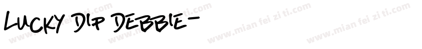 Lucky Dip Debbie字体转换